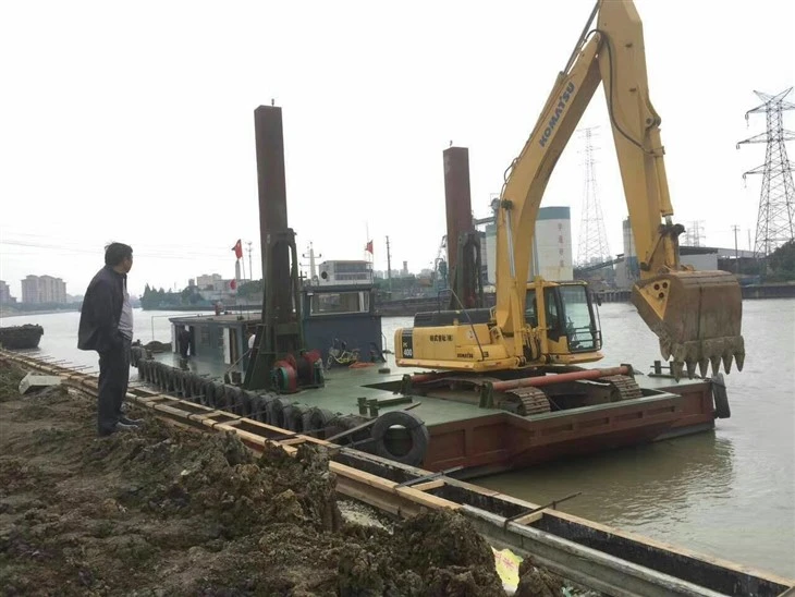 Customized Bucket Capacity Backhoe Dipper Dredger